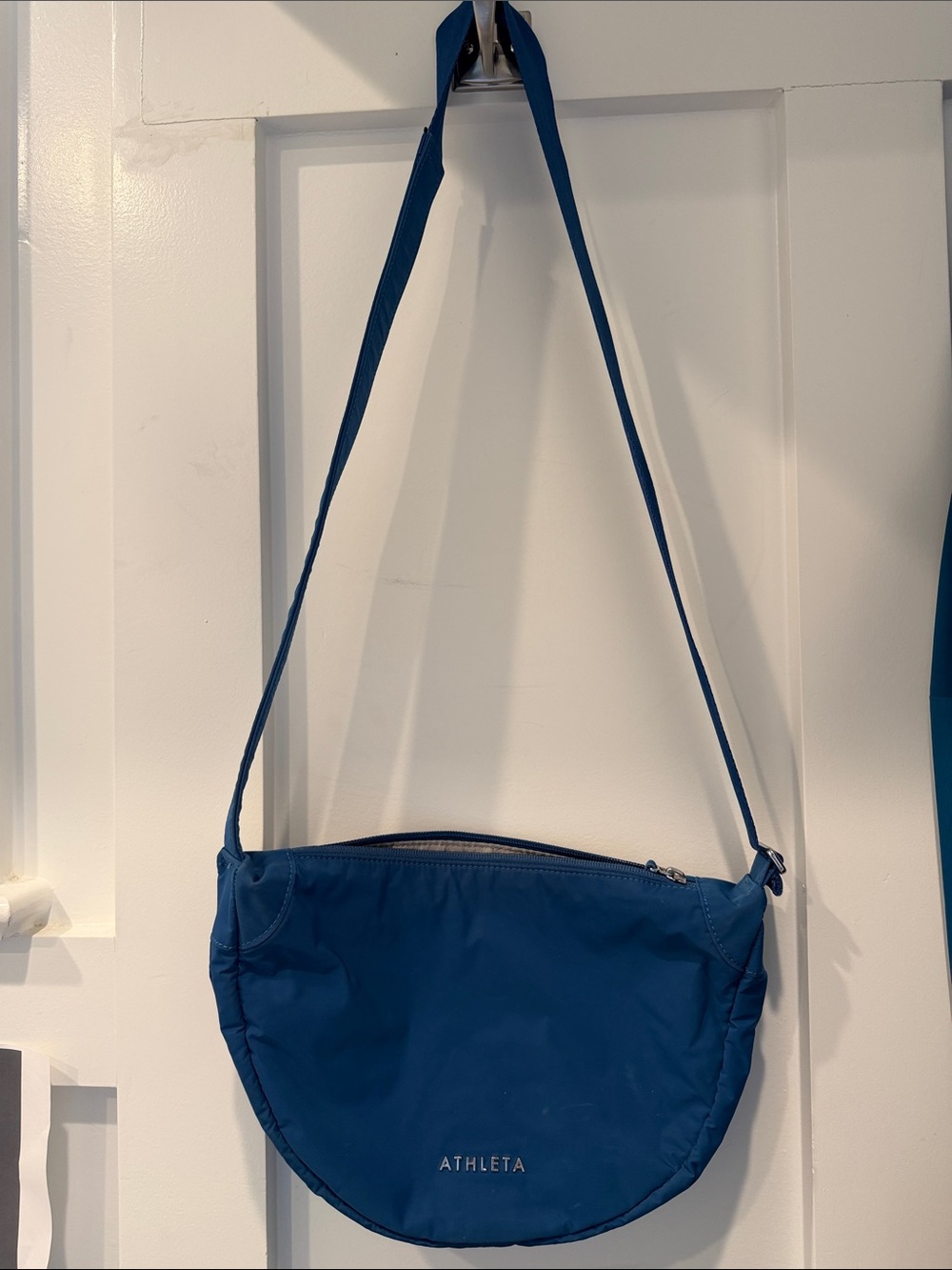 Athleta Deep Blue Crossbody Sling Bag